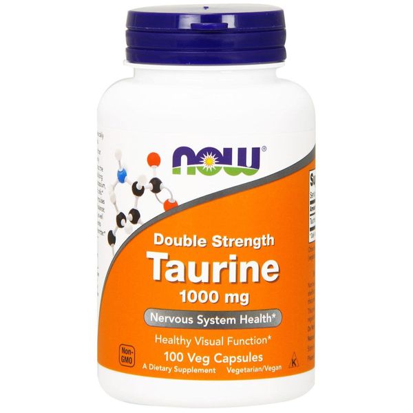 

Таурин Taurine Now Foods 1000 мг 100 капсул (NF096)