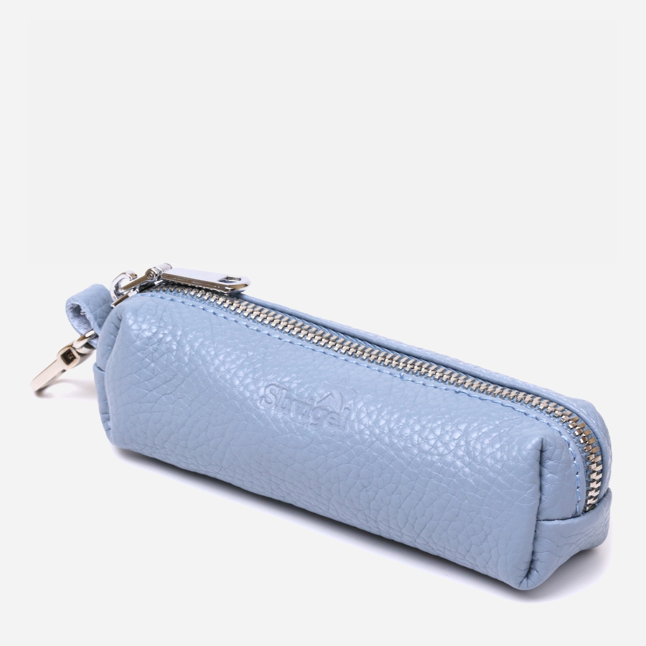 

Женская ключница кожаная Shvigel leather-16542 Синяя