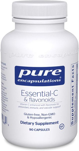 

Витамин C Ester-C & Flavonoids Pure Encapsulations 90 капсул (PE218)