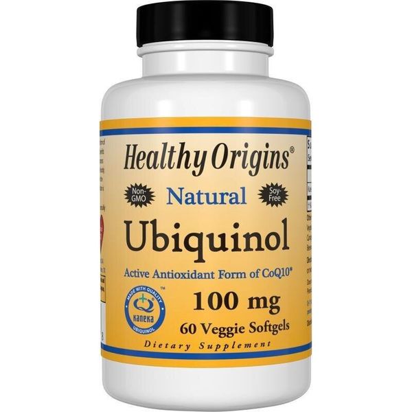 

Убихинол (Kaneka QH) Ubiquinol Healthy Origins 100 мг 60 капсул (HO109)