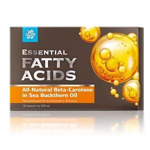 

Натуральний бета каротин і обліпиха Essential Fatty Acids Siberian Wellness 30 капсул (SWS024)