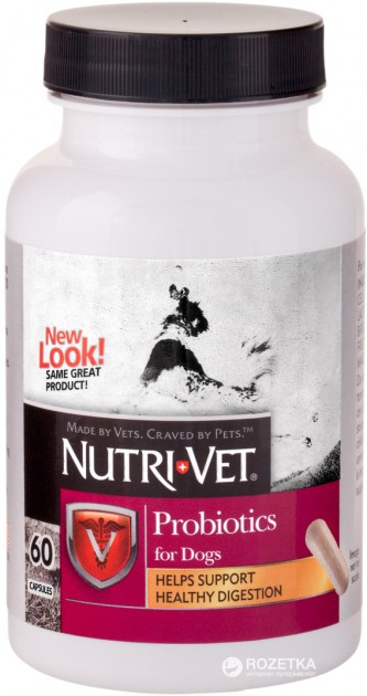 

Пробиотики Nutri-Vet для собак 60 табл (669125660195)