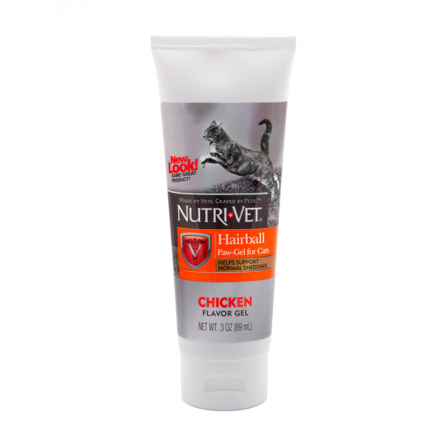 

Паста выведение шерсти для котов Hairball Paw-Gel 85 г Nutri-vet BGL-NV-06