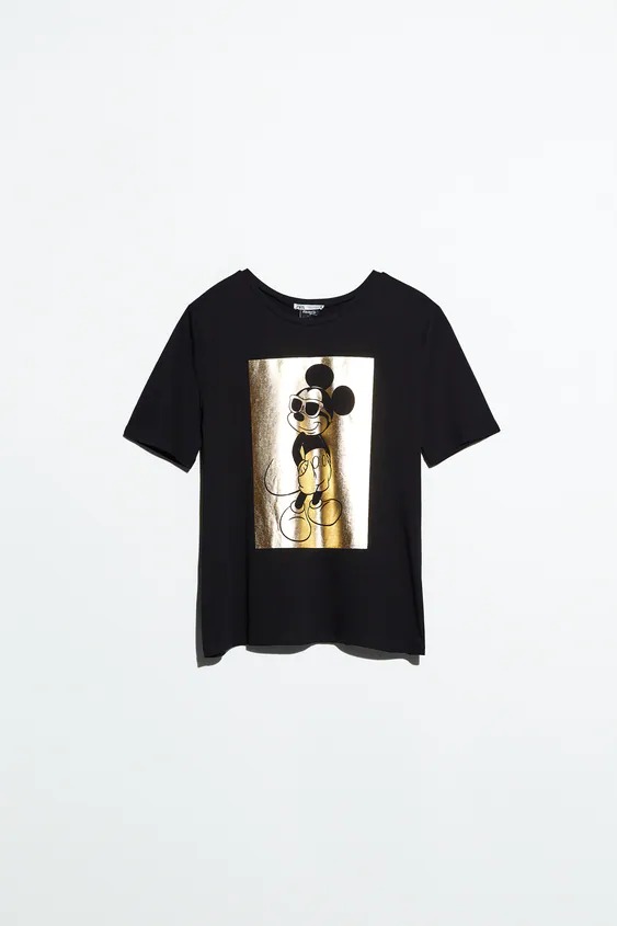 

Футболка Zara  черный 5644628800, Футболка Zara M черный 5644628800