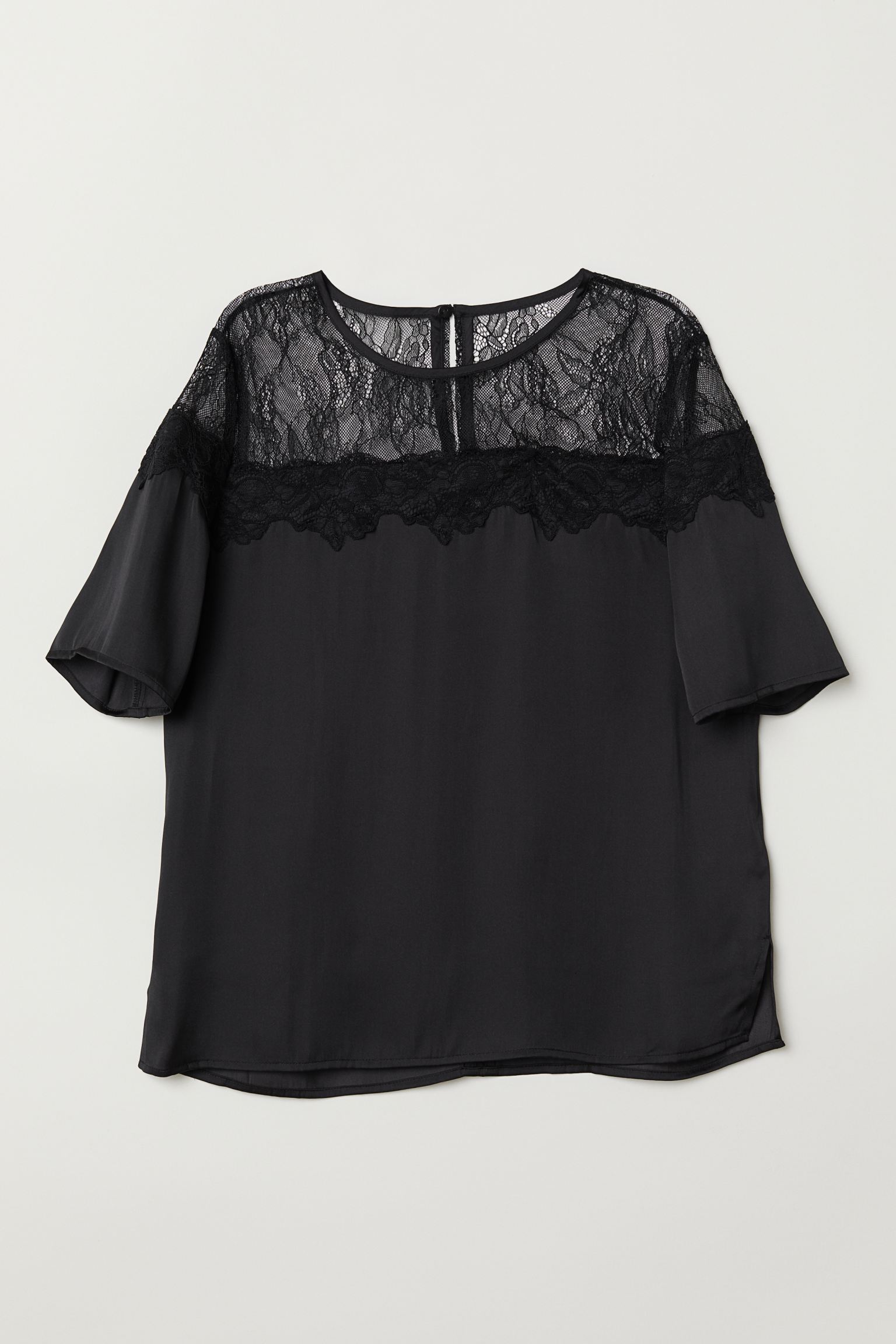 

Блуза H&M  черный 302659573, Блуза H&M 34 черный 302659573