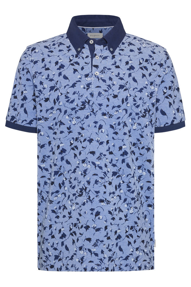 

Cорочка-поло Bugatti  синя 55005/360 8150, Cорочка-поло Bugatti S синя 55005/360 8150