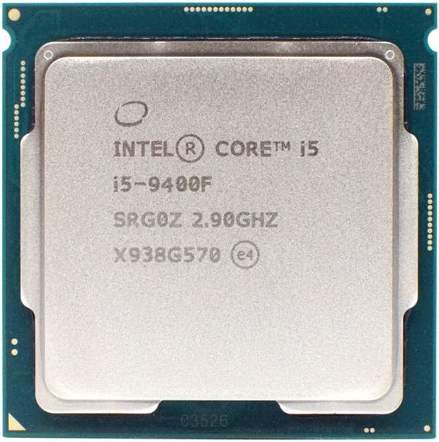 

Процессор Intel Core i5-9400F 2,90GHz/9MB/8GT/s (SRF6M) s1151, tray