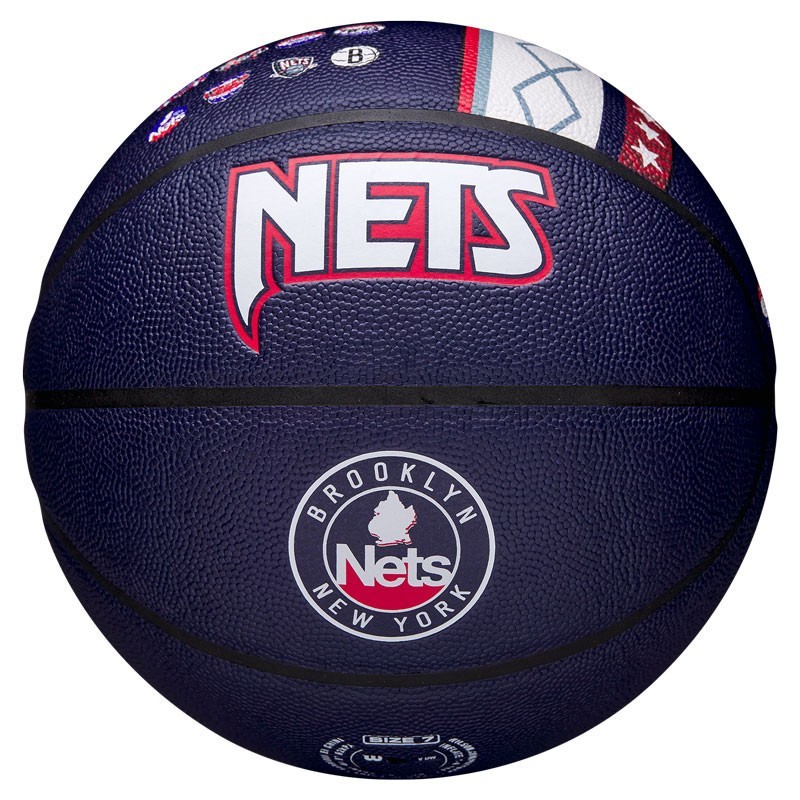 

Мяч баскетбольный Wilson NBA Team City Edition Collector Brooklyn Net размер 7 композитная кожа (WZ4003903XB7)