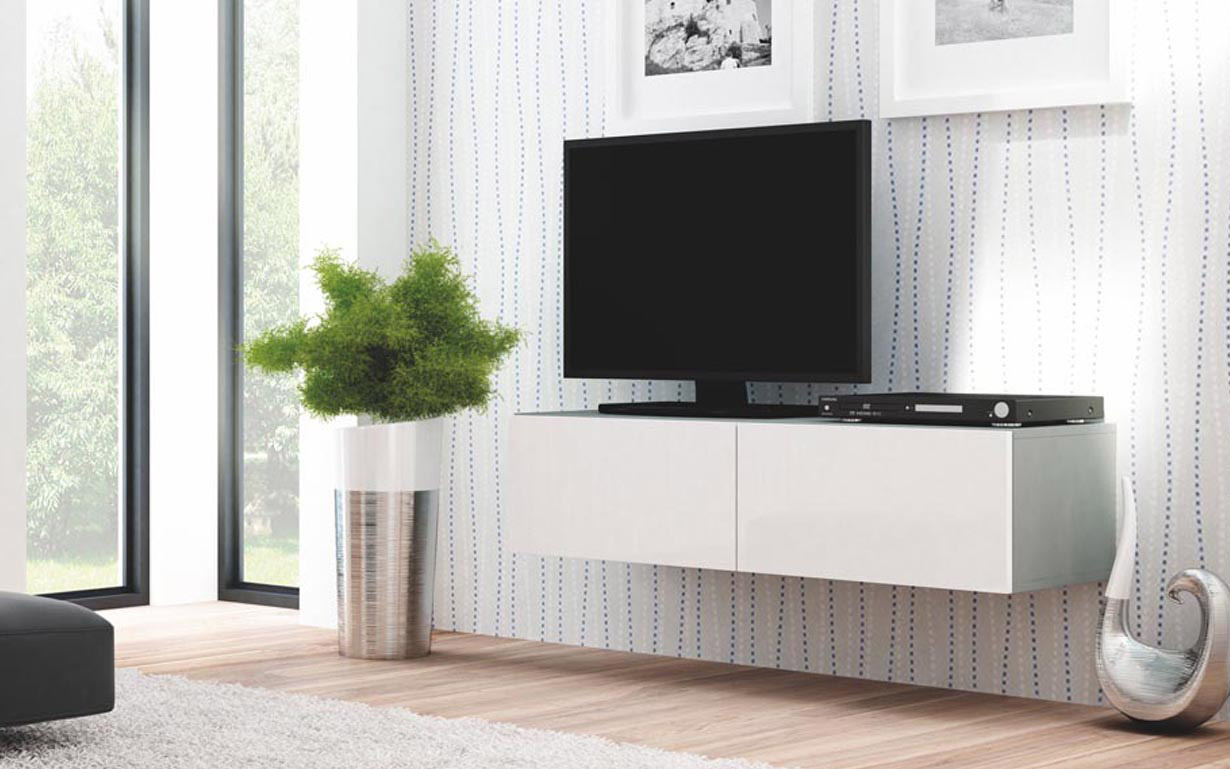 

Тумба ТВ Livo RTV-160w white Halmar