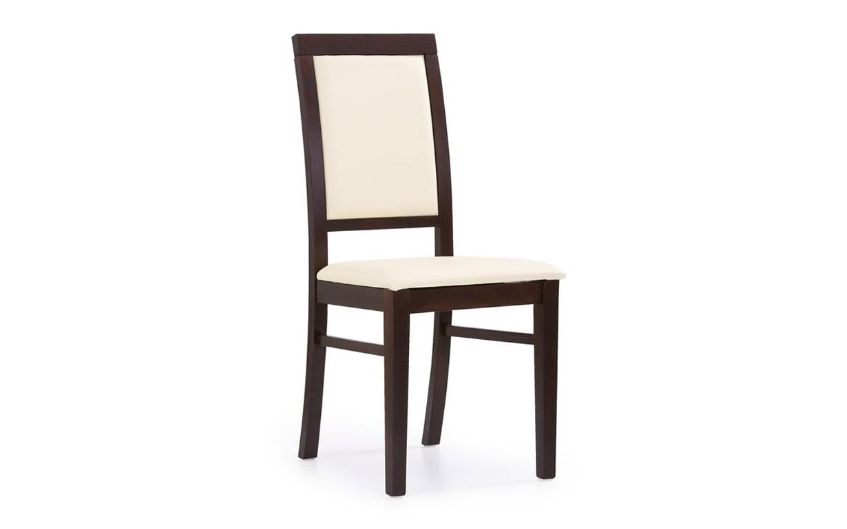 

Стул Sylwek 1 dark oreh/madryt 111 Halmar