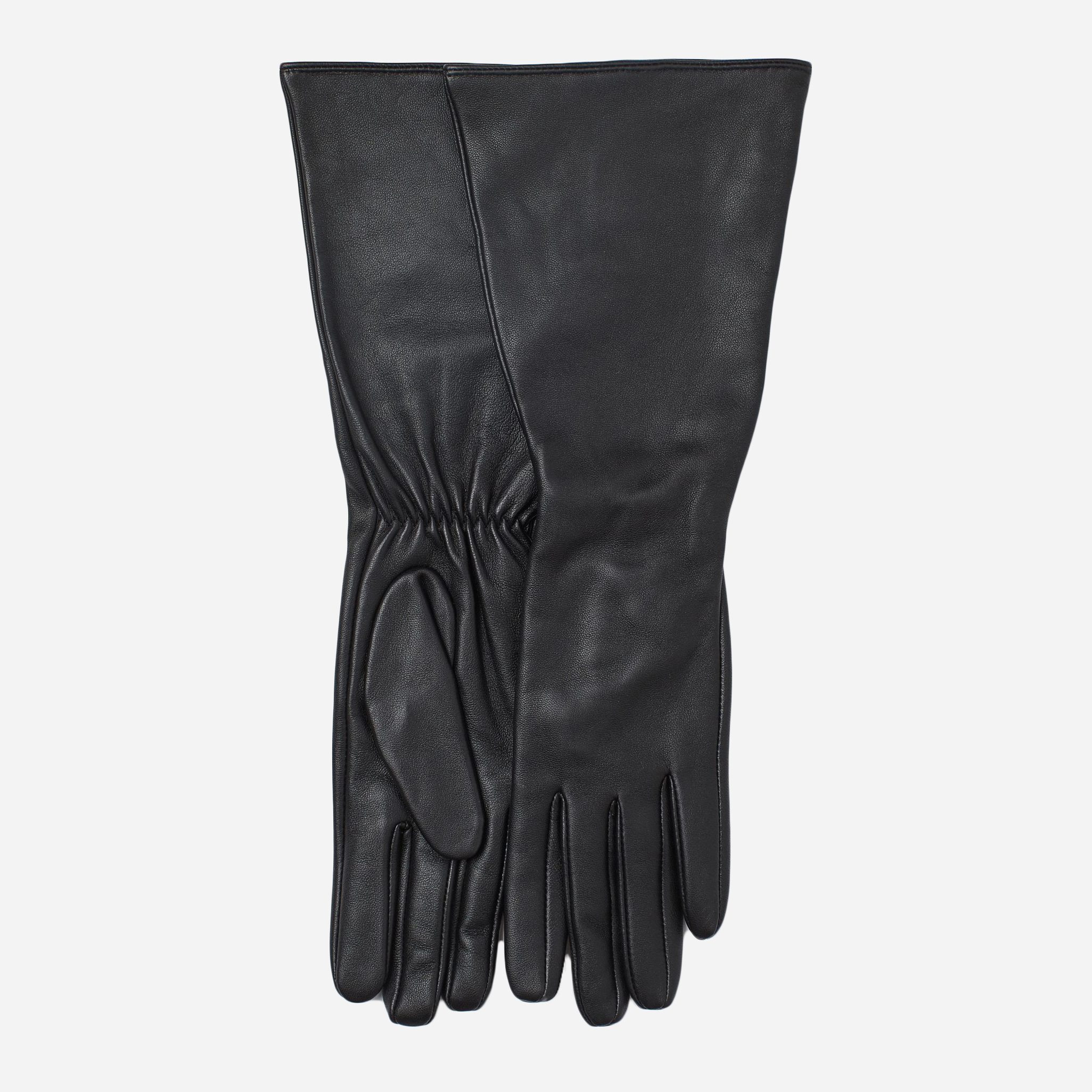 

Перчатки кожаные H&M 9311572abr M Черные