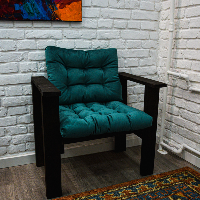 

Подушка для садового кресла Time Textile Velours EMERALD Зеленый 13745-sp 50х50