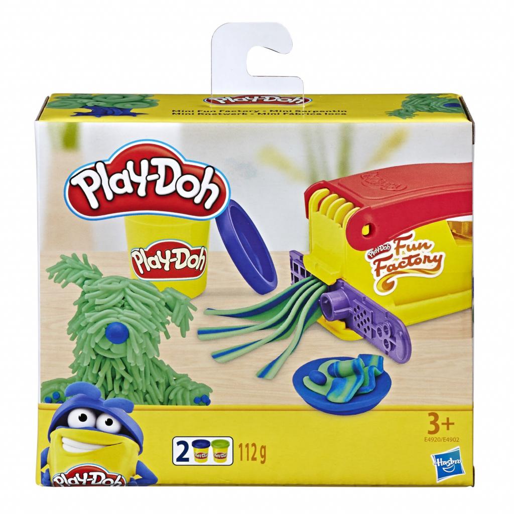 

Набор для творчества Hasbro Play-Doh Mini Любимые наборы в миниатюре Веселая фабрика (E4902_E4920)