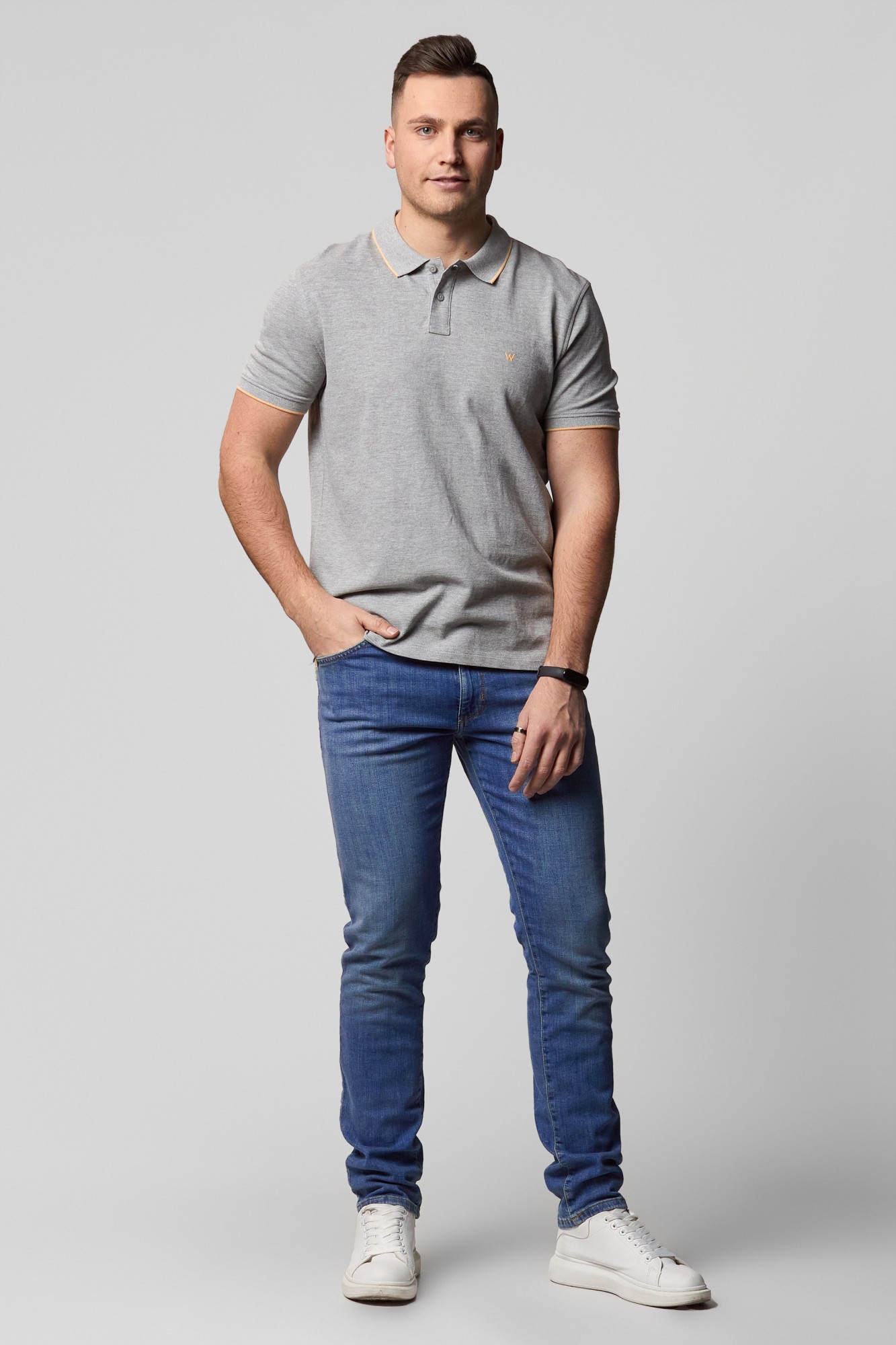 

Джинсы Wrangler Larston Slim Tapered Голубой, Джинсы Wrangler Larston Slim Tapered Голубой 29-34