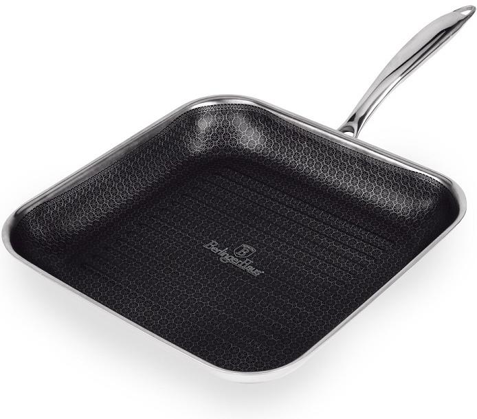 

Сковорода-гриль Berlinger Haus Eternal Collection 28x28x4.5см с 3-слойными стенками