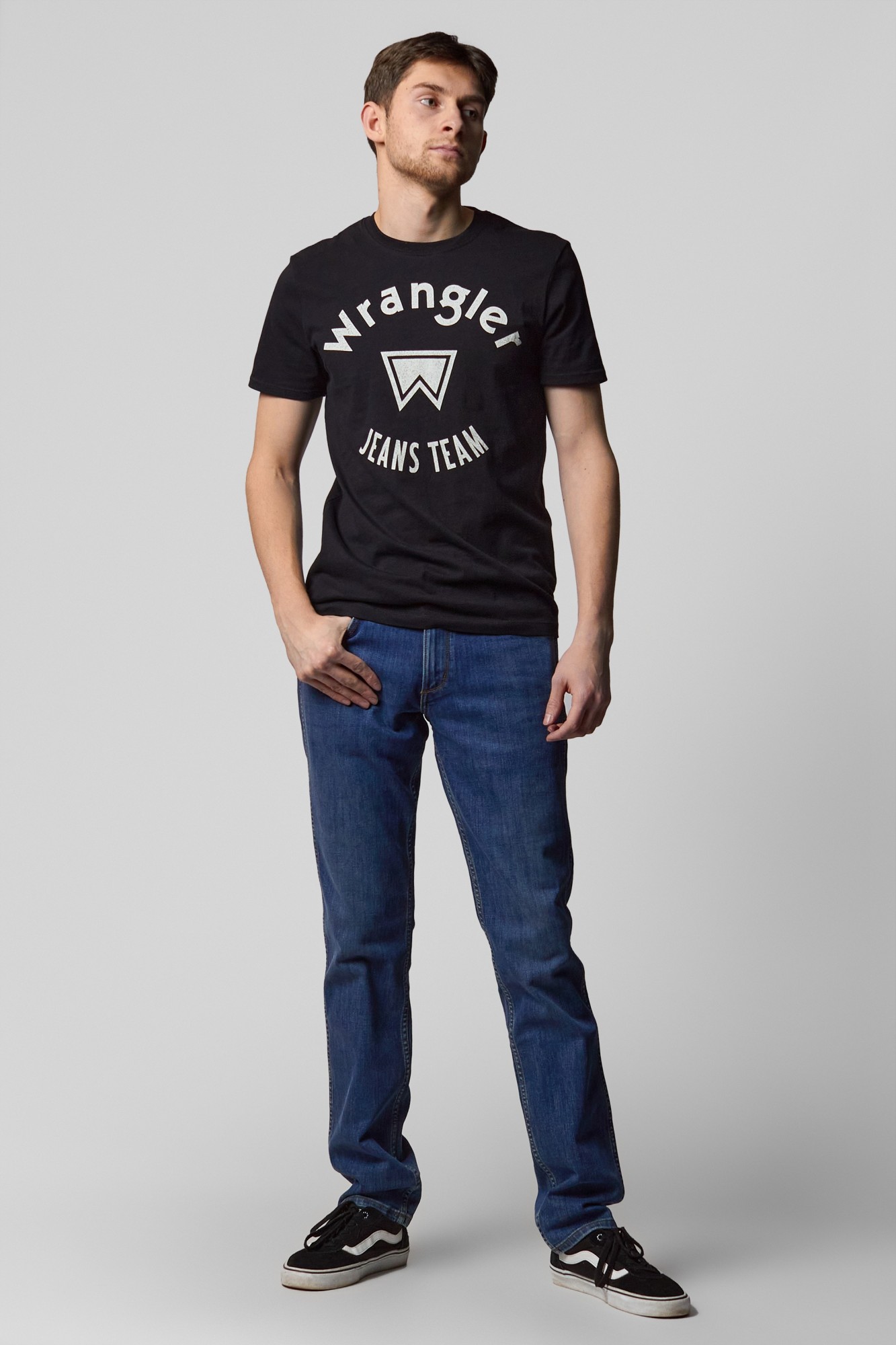 

Джинсы Wrangler Greensboro Regular Straight Fit Голубой, Джинсы Wrangler Greensboro Regular Straight Fit Голубой 30-34