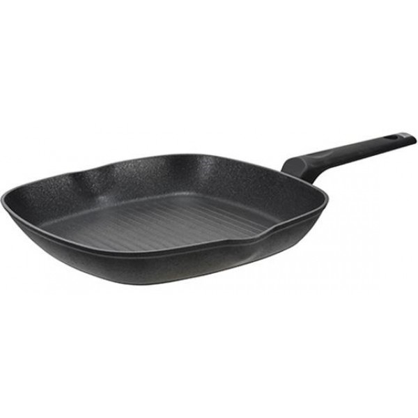 

Сковорода-гриль Bergner San Ignacio Graphite 28х28см с антипригарным покрытием