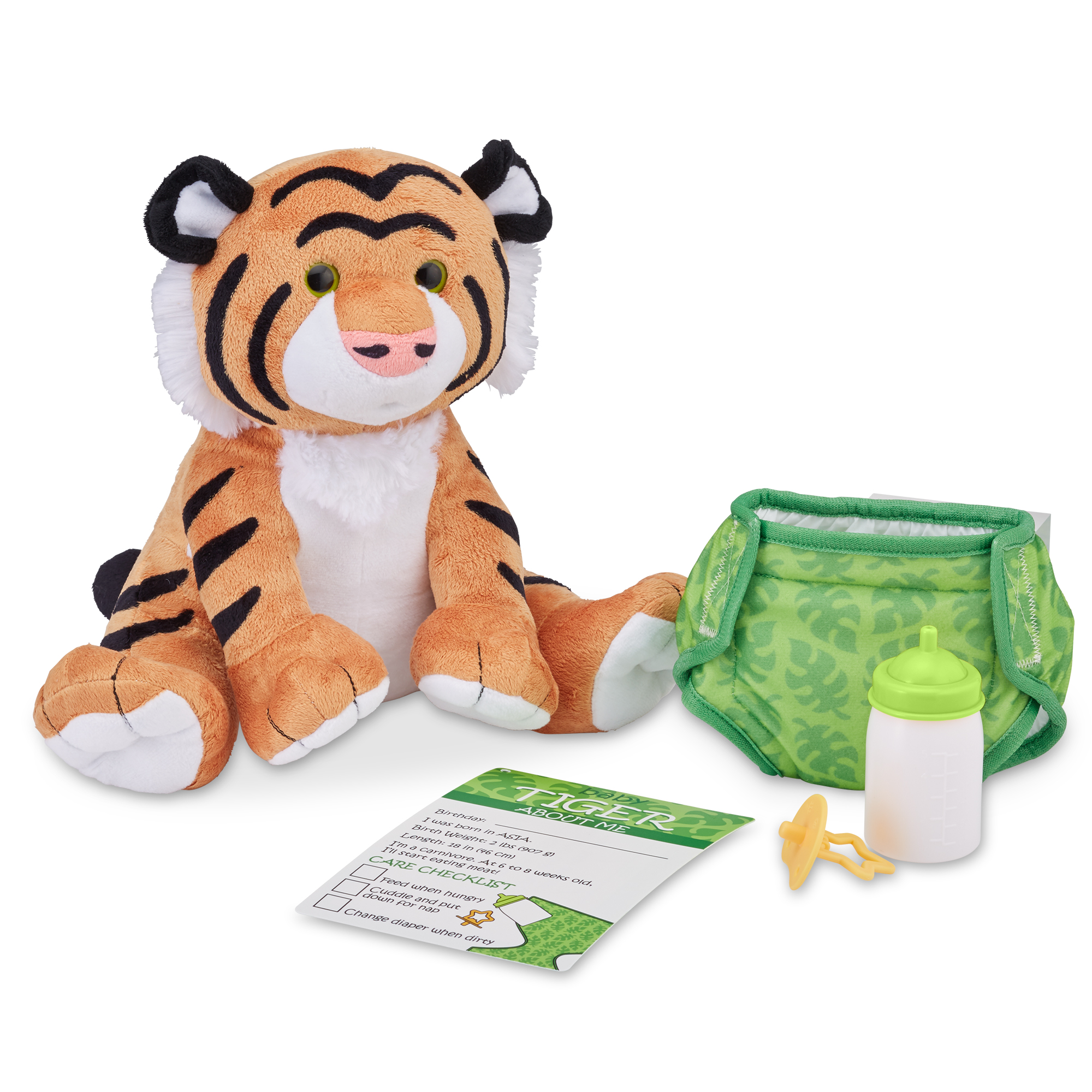 

Мягкая игрушка Melissa&Doug Плюшевый малыш-тигренок (MD30450)