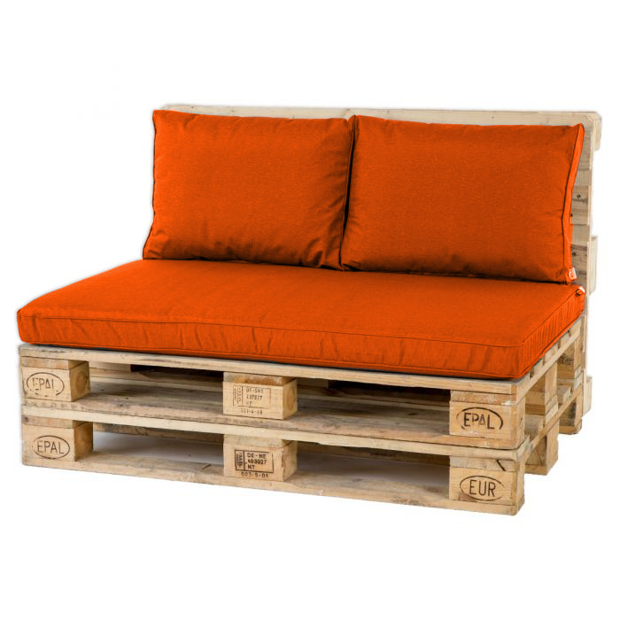 

Комплект подушек для мебели из поддонов Арт Деко Текстиль Kraft 1200x800x80 Красный