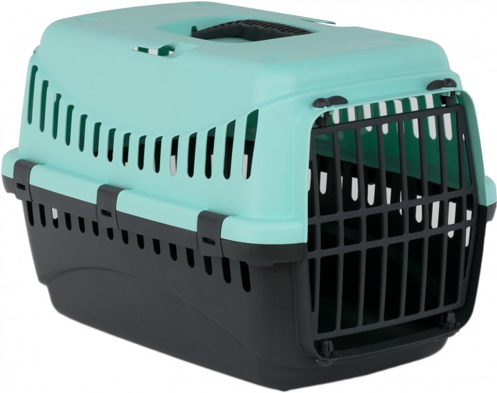 

Переноска для животных пластиковая Animal carrier Голубой / Черный (П- 14333)