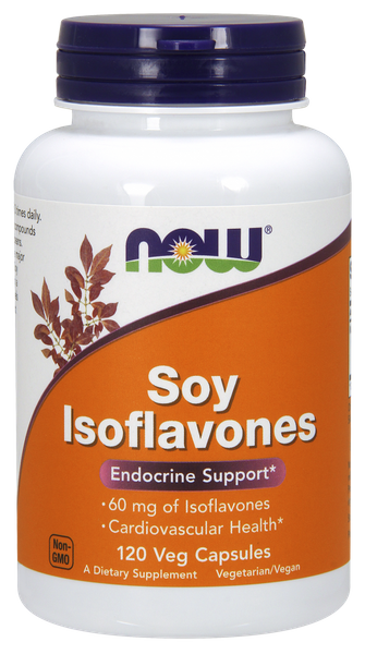

Соевые изофлавоны Soy Isoflavones Now Foods 150 мг 120 капсул (NF355)