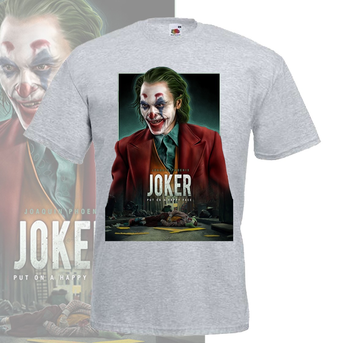 

Футболка GBI "Joker" прямая классика, серый, хлопок, , ФС-0095, Футболка GBI "Joker" прямая классика, серый, хлопок, L, ФС-0095