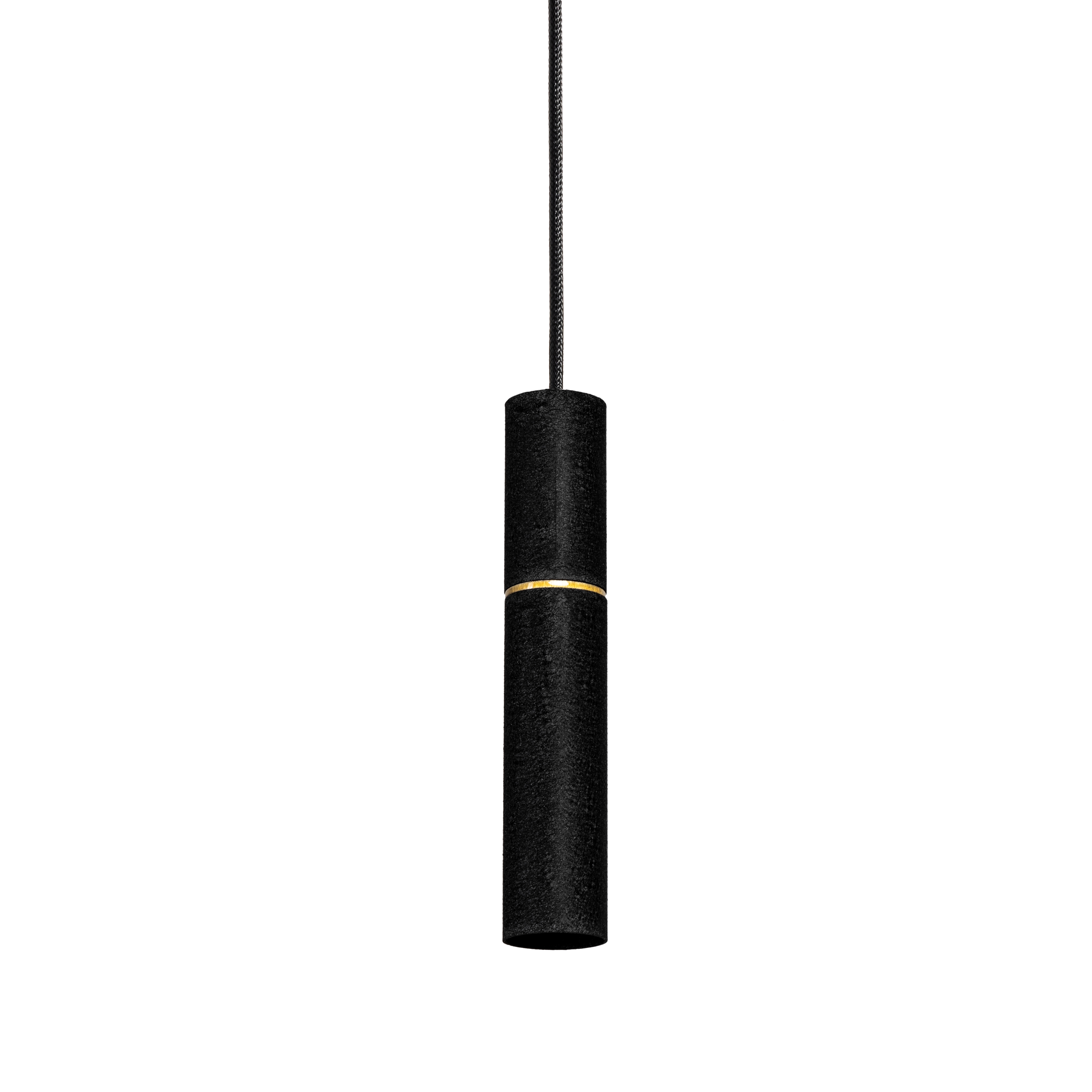 

Светильник подвесной Атмолайт Split Е14 P40-220 MoireBlack-R-BrushGold черный