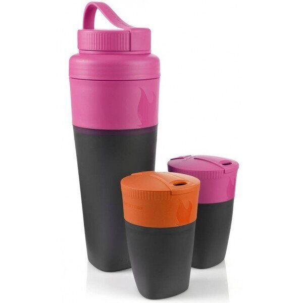 

Набор стаканов Light My Fire Pack-up-Drink Kit Fuchsia/Orange (LMF 50699340)