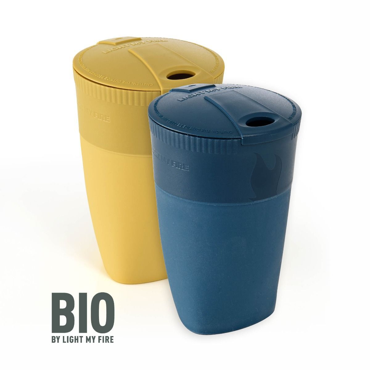 

Набор посуды Light My Fire Pack-up-Cup BIO 2-pac Yellow/Blue (LMF 2423911413)