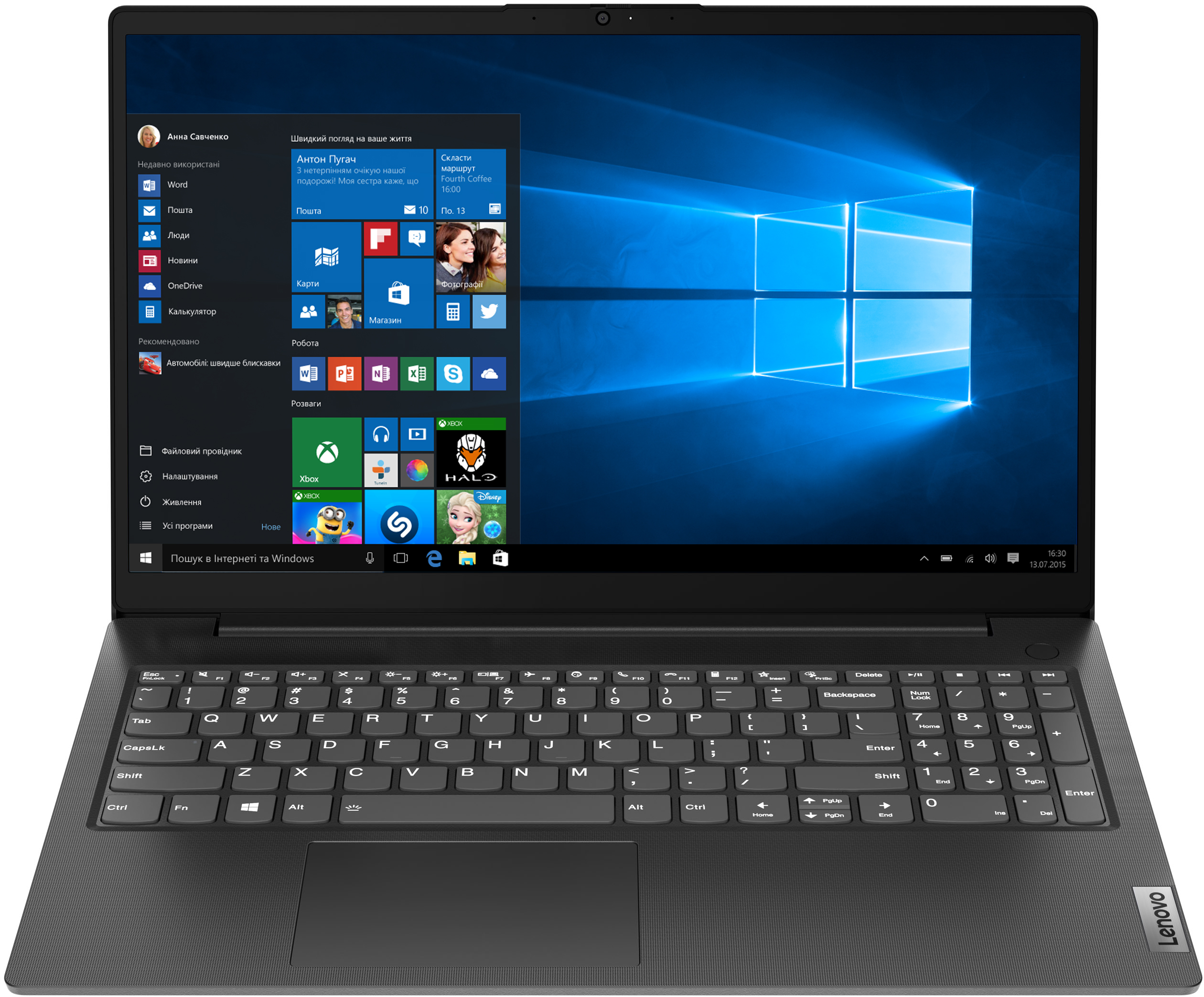 

Ноутбук Lenovo V15 G2 ALC (82KD002TRA) Black