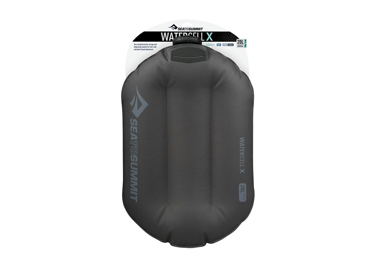 

Емкость-душ для воды Watercell X, 20 L Sea to Summit (STS AWATCELX20)