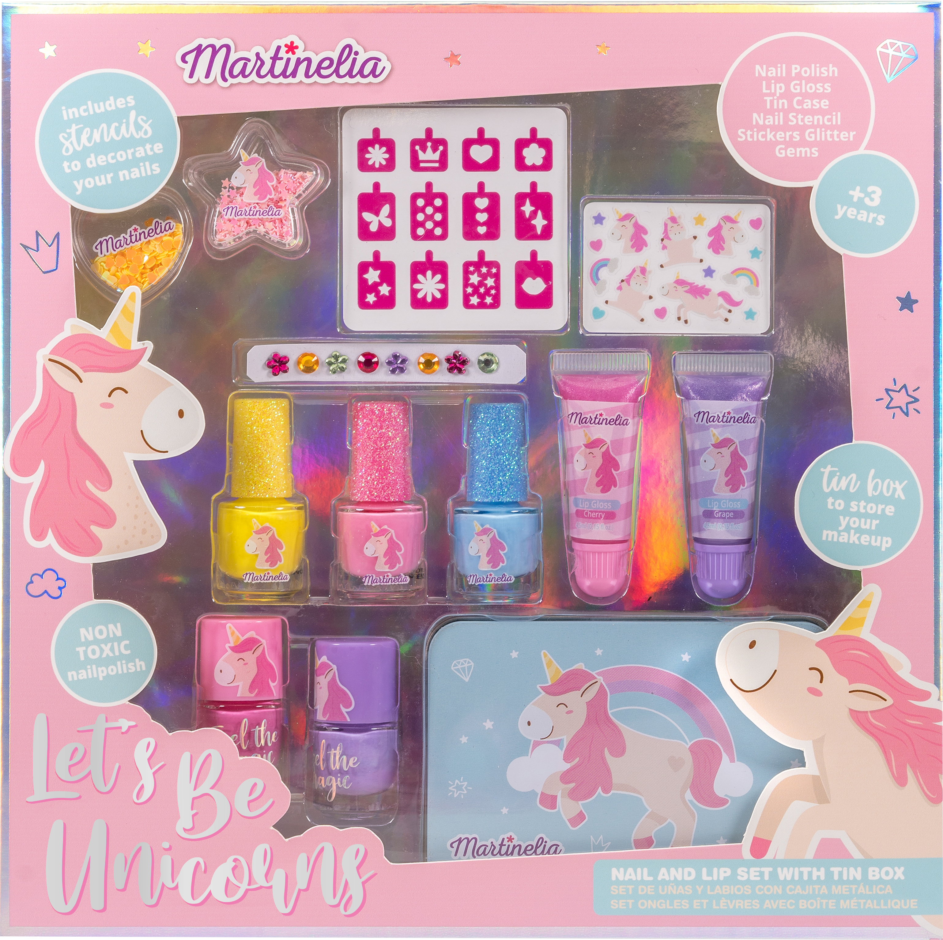 

Набор для ногтей Martinelia Unicorn (11916) (8436591923565)
