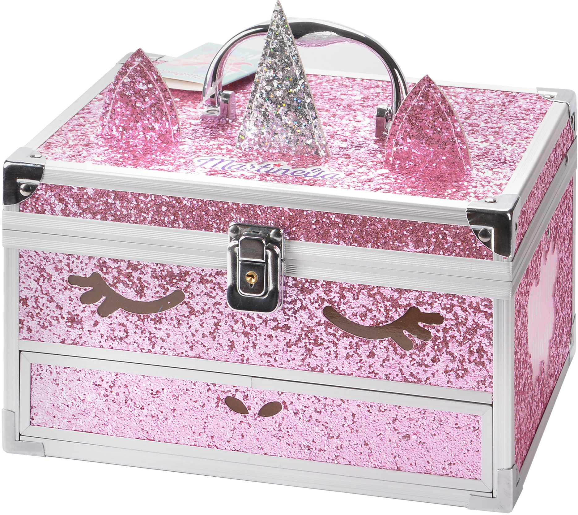

Кейс Martinelia Unicorn Вig glitter (30592) (8436591923626)