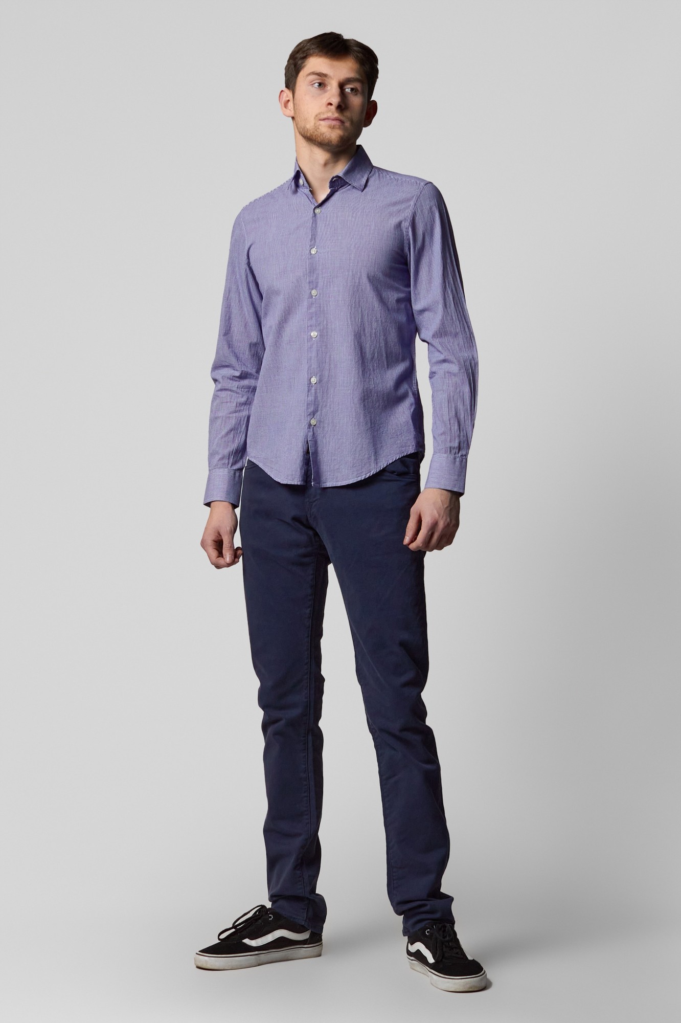 

Рубашка Rifle M-Camicia Slim Fit Синий XXL-00