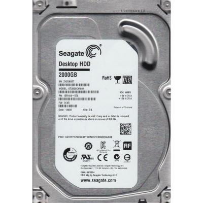 

Жорсткий диск 3.5" 2TB Seagate (# ST2000VM003-FR #)