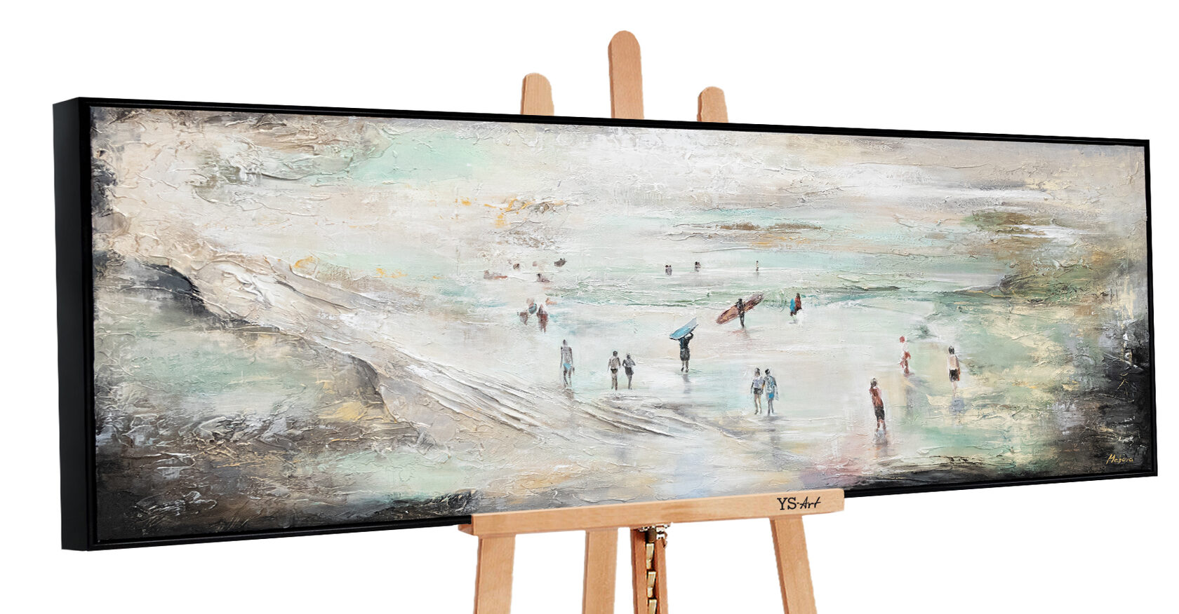 

Картина ручной работы «Серфинг» в раме, 150x50 см