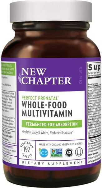 

Витамины для беременных Perfect Prenatal Multivitamin New Chapter 192 таблетки (NCR065)