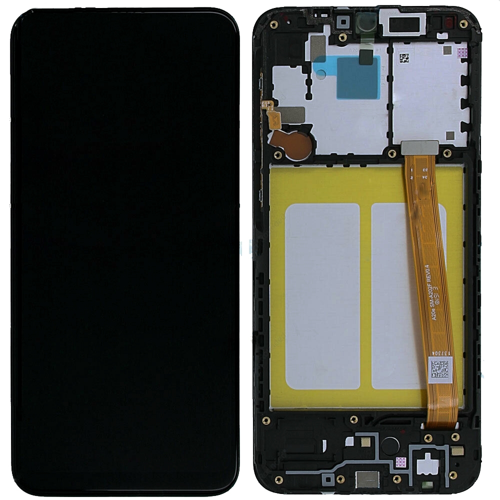 

Дисплей Samsung Galaxy A20E SM-A202 Оригинал (Service Pack) с рамкой Black