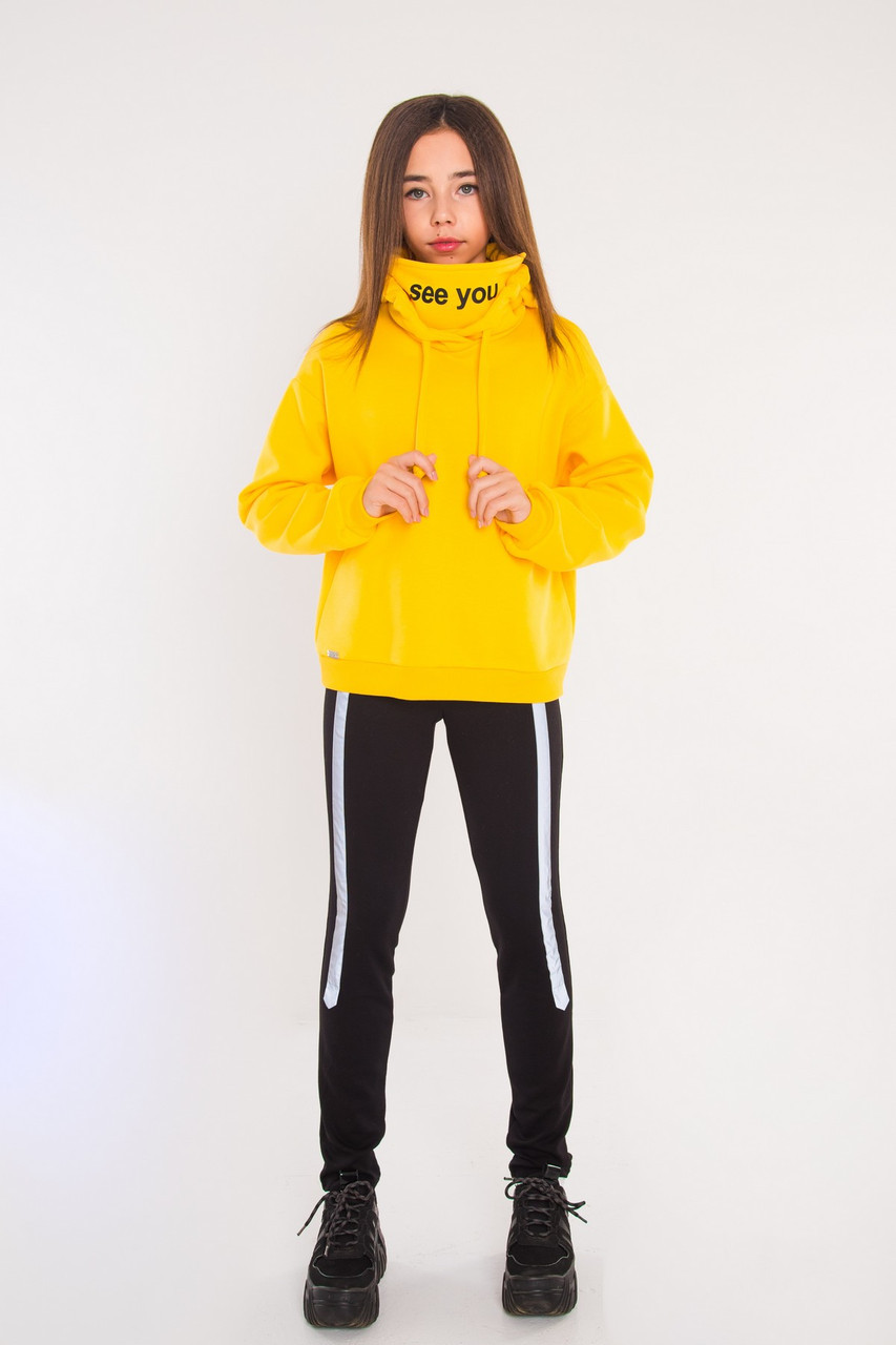 

Свитшот детский желтый TM Suzie КФ-06017 140 см