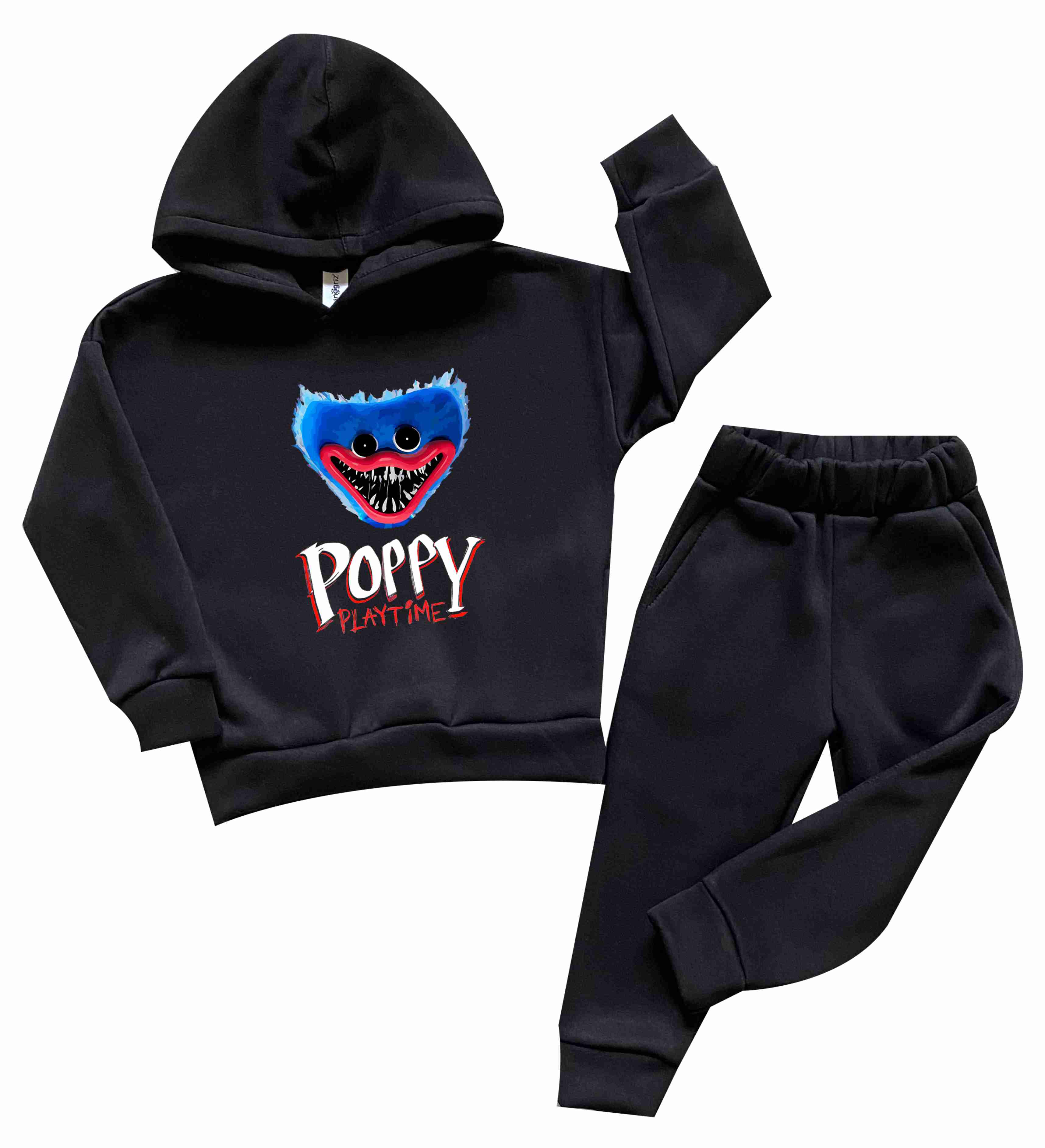

Костюм утеплений Спиногриз "Poppy playtime" СПИ-К0011 чорний 128 см