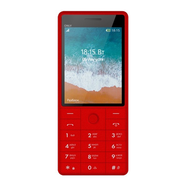 

Мобильный телефон BQ 2815 UA Only Red