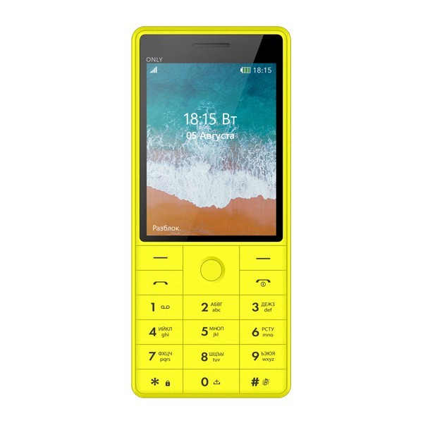 

Мобильный телефон BQ 2815 UA Only Yellow