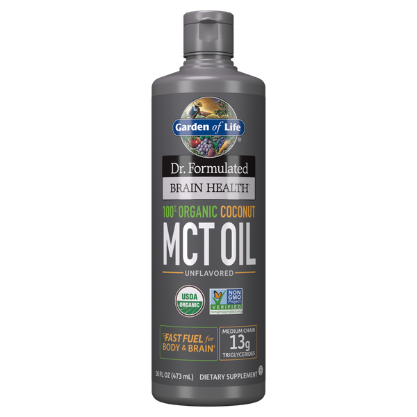 

Кокосовое масло Organic Coconut MCT Oil Garden of Life 473 мл (GOL032)