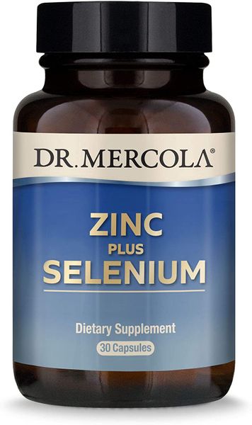 Цинк и селен Zinc Plus Selenium Dr. Mercola 30 капсул (DM033) – фото ...