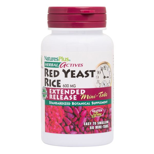 

Красный дрожжевой рис Red Yest Rice Nature's Plus 600 мг 60 мини таблеток (NP135)