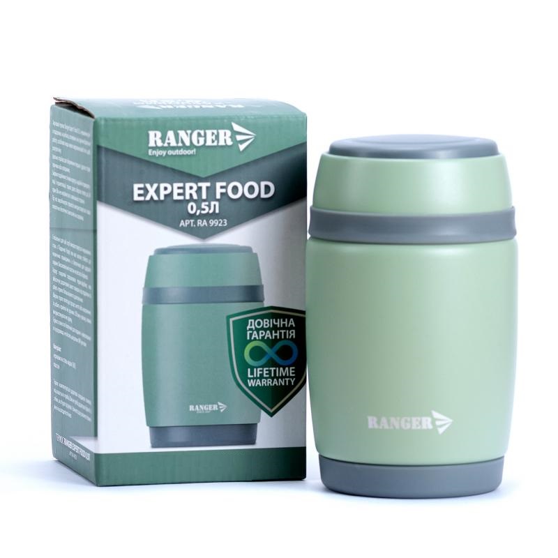 

Термос пищевой с ложкой Ranger Expert Food 0,5 L (RA 9923)
