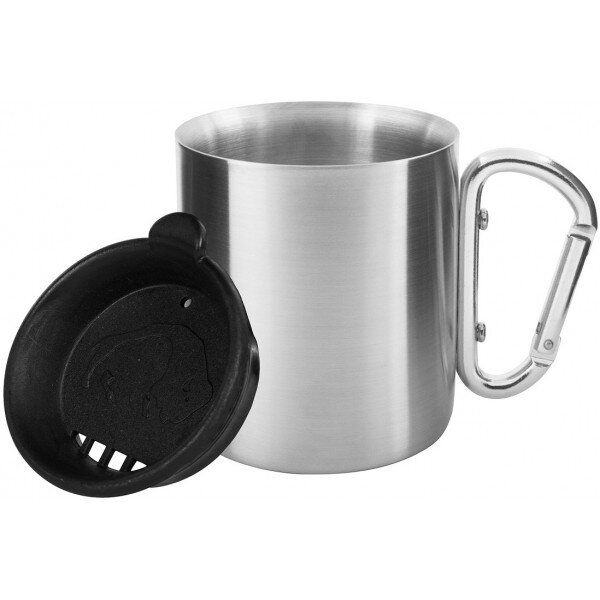

Термокружка Tatonka Thermo Mug Carabiner 250 Silver (TAT 4134.000)