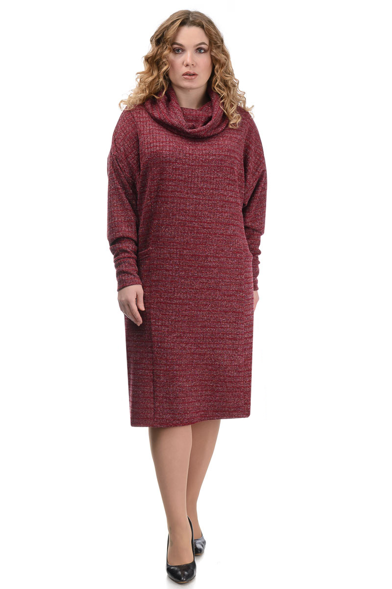 

Платье Golfstream GRACE Lurex  марсала, Платье Golfstream GRACE Lurex 58 марсала