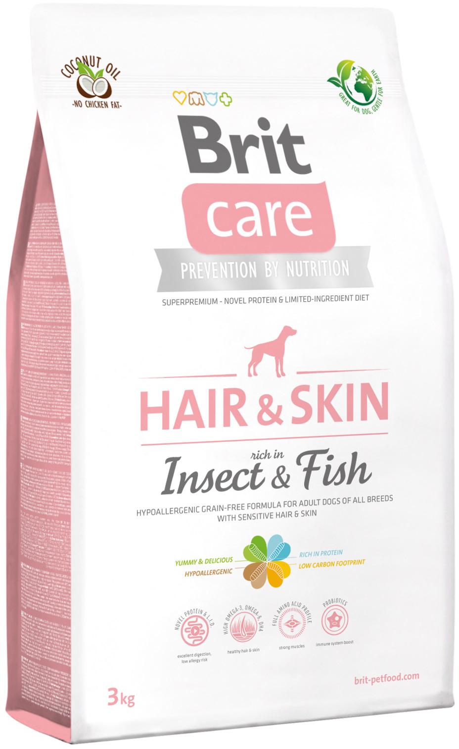 

Сухой корм для собак Brit Care Dog Insect Fish с насекомыми и рыбой 3 кг