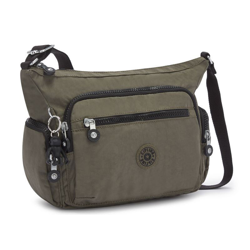 

Женская сумка Kipling Gabbie S Green Moss 7л